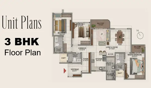 Shriram Green Meadows Floor Plan
