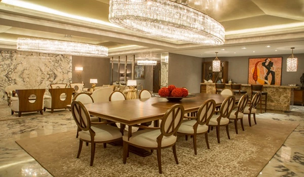 Shriram Green Meadows Dining Area